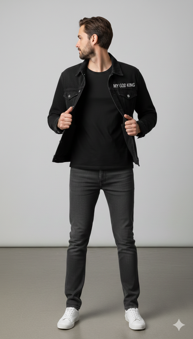 Chamarra Denim Premium - Corte Slim Fit